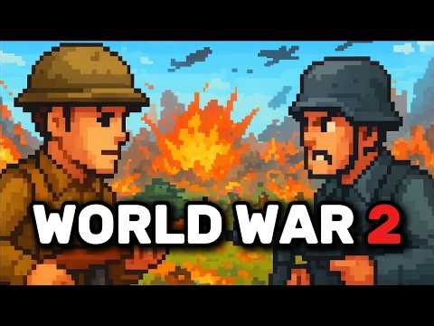 I Simulated WORLD WAR 2 In WorldBox!