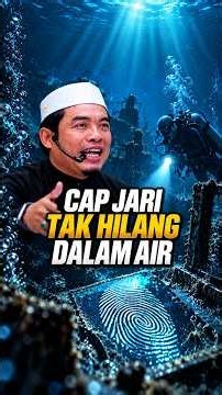 Cap Jari Tak Hilang Dalam Air
