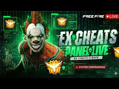 FREEFIRE MOBILE PANEL | BR MODE PC PANEL | EX CHEATS LIVE | BR MODE LIVE | #live #shortsfeed