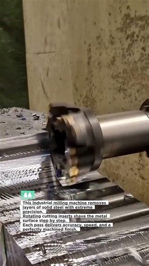 Extreme Metal Milling Machine Precision Cutting Steel #Machining #CNC #Shorts
