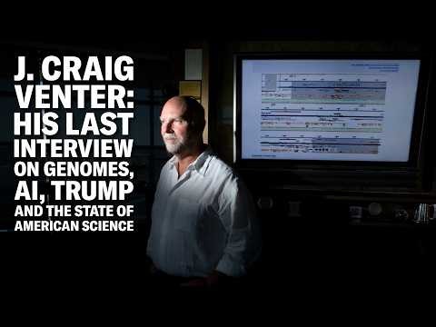 Human genome decoder J. Craig Venter has died. We interviewed him less than a month ago