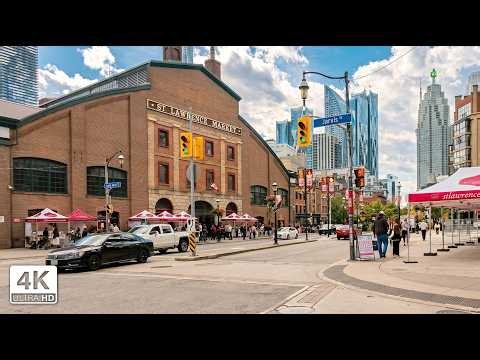 Toronto, Canada - Walking Tour 4K
