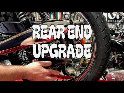 1974 Norton Commando Rear End Upgrades