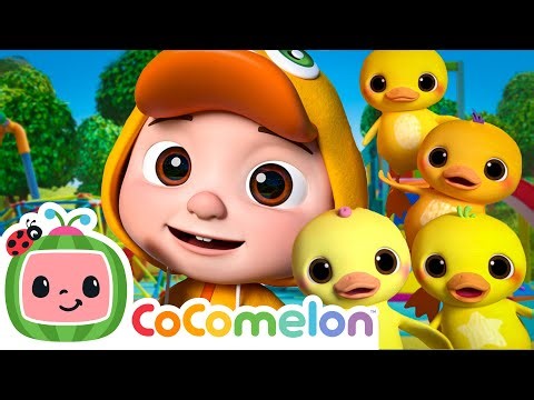 Ten Little Duckies! 🐣 Easter Count and Craft | CoComelon Nursery Rhymes & Kids Songs