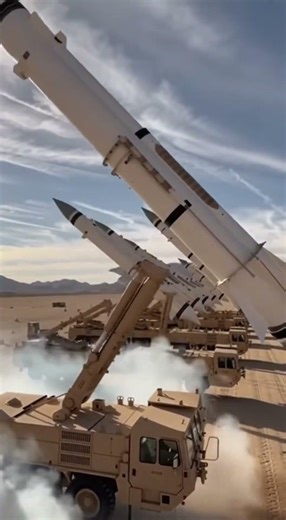 10 Missiles Launch Together in Massive Desert Test 🚀🔥