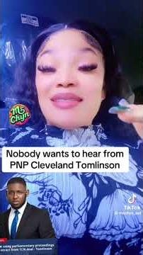 Nobody wants to hear fromPNP Cleveland Tomlinson #jamaica #jlp #pnp #art #shorts #trending