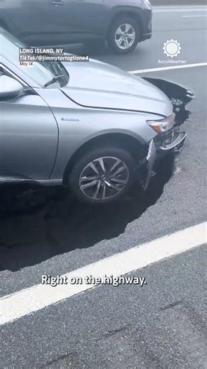 Highway Suddenly COLLAPSES Under Car During Rush Hour