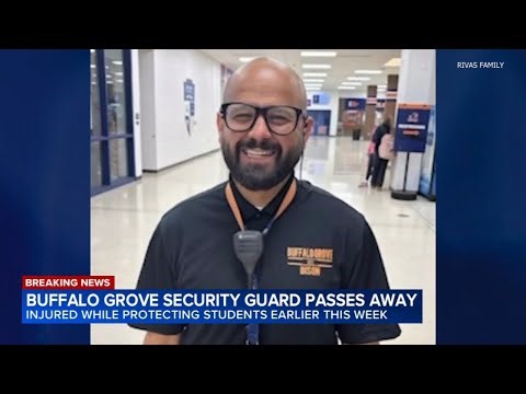 Buffalo Grove High School security guard dies after trying to shield students from crash: officials