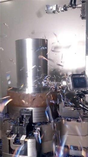 End Mill Makes Perfect Blue Chips😎