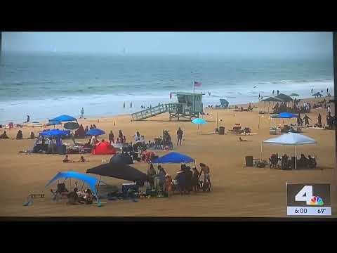 KNBC NBC 4 News at 6pm Saturday open May 16, 2026