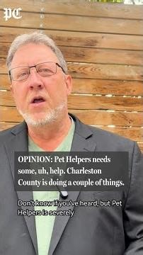 OPINION: Pet Helpers needs some, uh, help. Charleston County is doing a couple of things.