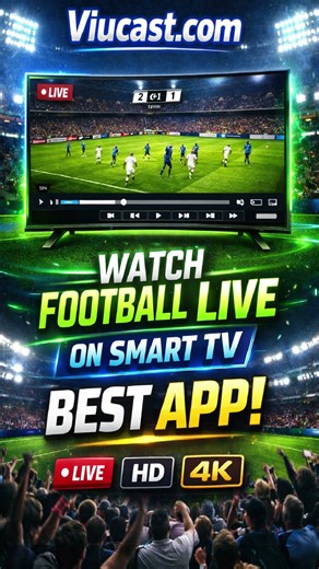 Best App to Watch Football Live on Smart TV ⚽ | HD & 4K Streaming