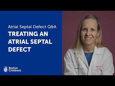 How is an atrial septal defect (ASD) treated? | Boston Children's Hospital