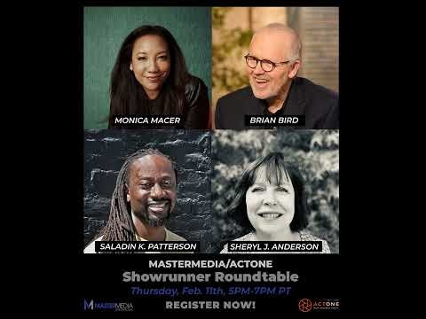 TV Showrunner Roundtable (Saladin K. Patterson, Monica Macer, Sheryl J. Anderson, Brian Bird)