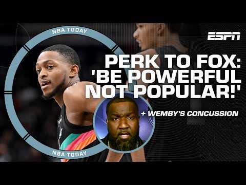 Perk: De'Aaron Fox needs to STEP UP in Wemby's absence! + On The Ranch w/ Keldon Johnson | NBA Today