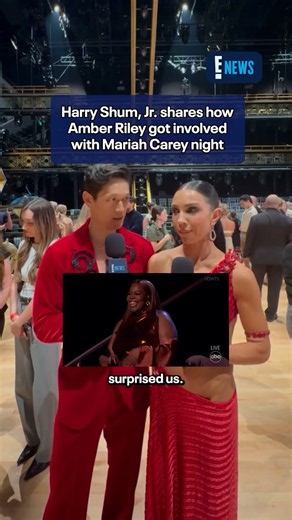 Harry Shum Jr. shares about Amber Riley on DWTS