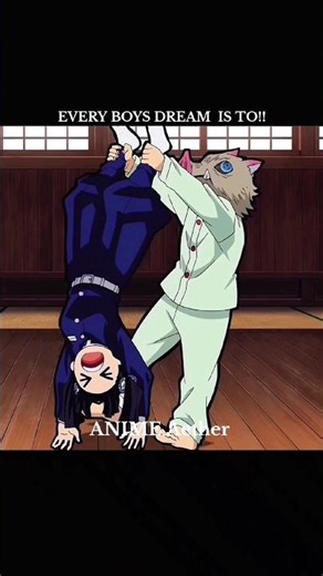 Zenitsu vs Inosuke for Aoi's love😂💗#zenitsu #inosuke #tanjiro #demonslayer #viral #feed #fypシ゚viral