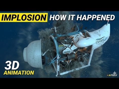 Titan Sub Implosion Explained ⚛️ | What Happened Deep Underwater?”