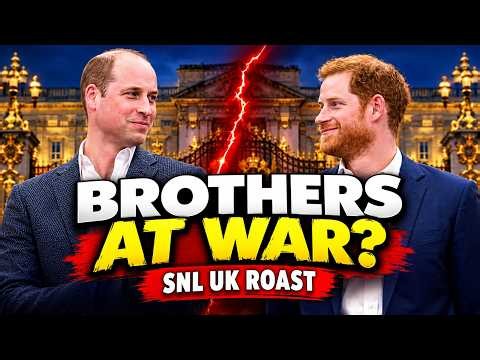 Prince Harry and Prince William face off in ‘SNL UK’ cold open as brotherly feud continues