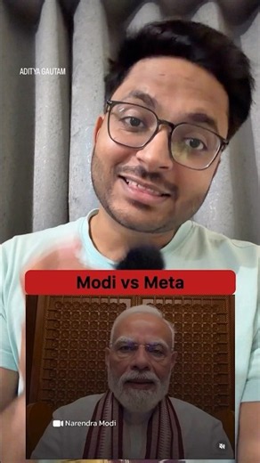 Why facebook meta suspends modi video? #trending #meta #pmmodi
