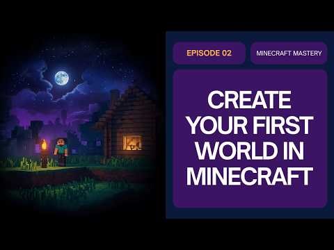 How to Create Your First World in Minecraft (2026) | Beginner Setup Guide