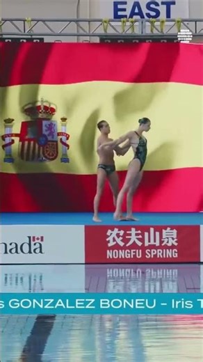 Spain’s Mixed Duet Stuns with Heartbreaking Performance at #WorldCup #artisticswimming #mixedduet