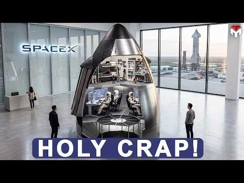 Astronauts Revealed Interiors Inside Crewed Starship...It Made All Others OBSOLETE