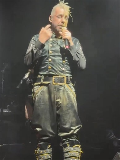 Rammstein - Till Lindemann Close Up with Band in the Stage Live Show Performance & Big Crowd Fans Last Europe Germany Tour 2026 #rammstein #tilllindemann #lindemann #metal #раммштайн