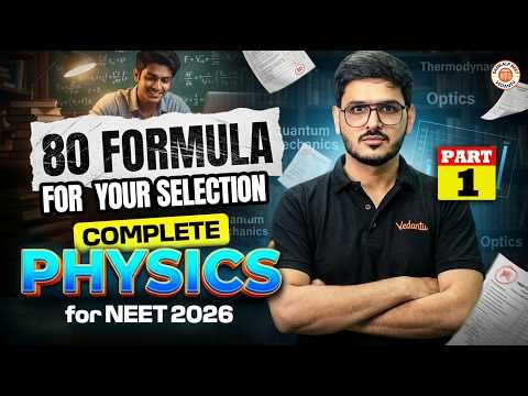 80 Formula for your Selection | Complete Physics for NEET 2026 | PART 1 | ACP SIR