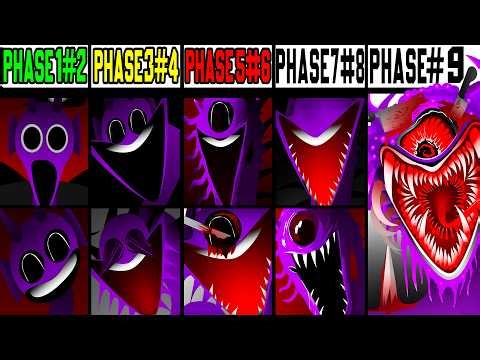 Incredibox Sprunki All PHASES From 1 - 9 #sprunki #incredibox #sprunkimod | Live-1