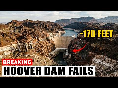HOOVER DAM Is Shutting Down — LAKE MEAD Drops 170 Feet As The West Runs DRY!