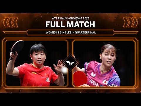 FULL MATCH | Sun Yingsha s Miyu Nagasaki | WS QF | #WTTHongKong 2025