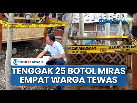 Pesta Miras Berujung Maut! Empat Warga Tewas usai Minum 25 Botol Arak di Jember, 1 Korban Oknum TNI