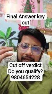 CSIR NET life science December 2025 final answer key is out | expected cut off | Did you qualify?