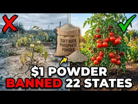 $1 Powder Makes Tomatoes EXPLODE. BANNED 22 States Now. Why They Hid It