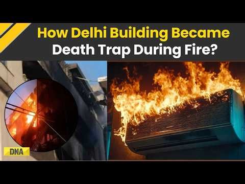 Delhi News: How Vivek Vihar Building Became A Fire Death Trap, Leaving 9 Dead | Delhi AC Blast News