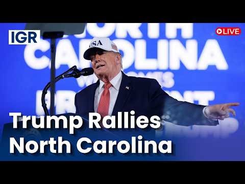 US Midterm Election 2026 LIVE: Donald Trump Addresses Crowd at North Carolina Rally | Full Speech