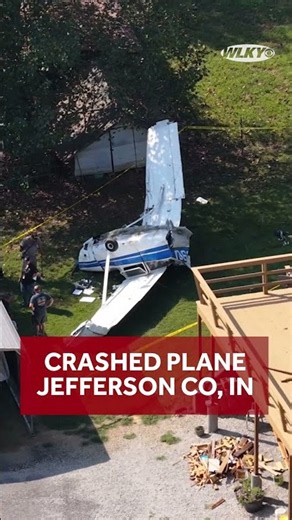 Plane crashes in Jefferson County, Indiana