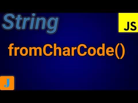 JavaScript fromCharCode