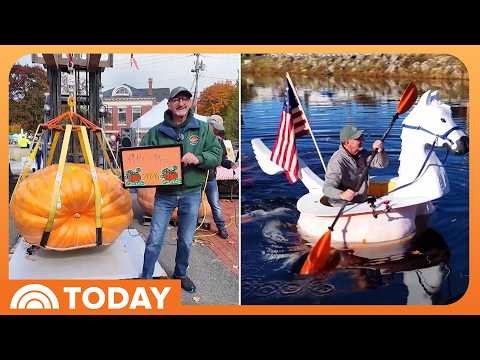 Go Inside New Hampshire’s Great Pumpkin Regatta