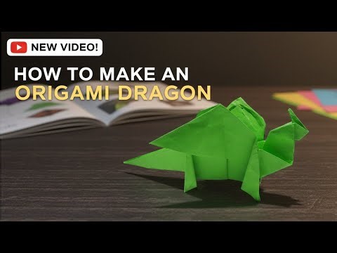 How to Make an Origami Dragon | Step-by-Step Tutorial | Epic Origami Dragon Folding Guide ✨🔥