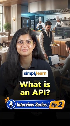 What Is an API? | API Explained for Beginners | Interview Series Ep. 2 | #Shorts | #Simplilearn