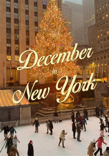 Christmas in New York: December in Manhattan — Rockefeller, Radio City, Macy's