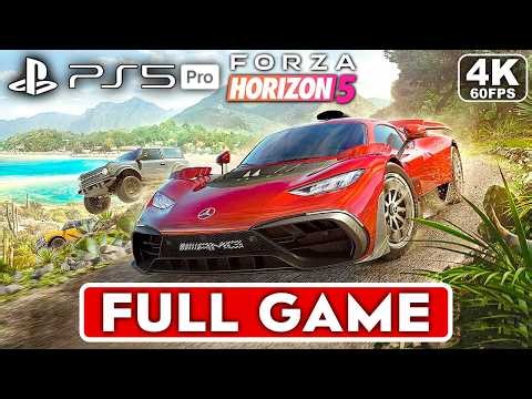 FORZA HORIZON 5 Gameplay Walkthrough FULL GAME [4K 60FPS PS5 PRO] - No Commentary