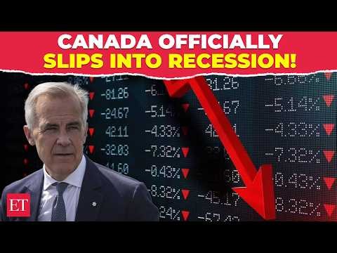 Canada's economy STUMBLES! OFFICIALLY enters into recession; Carney's 'political honeymoon' over?