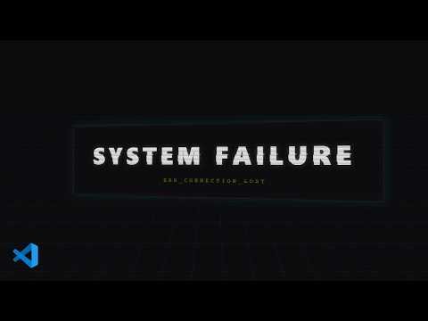 ASMR Coding Satisfying Cyberpunk Glitch Text Card HTML CSS Animation No Talking