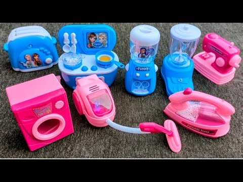 ASMR Toy Appliances Unboxing | Mini Blender & Washing Machine Toys
