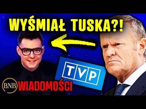 Z OSTATNIEJ CHWILI! TVP ZAATAKOWAŁO TUSKA! DZIENNIKARZ STRACI PRACĘ?