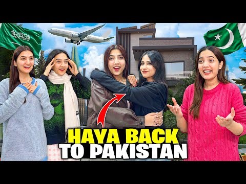 Haya Back To Pakistan After 6 Months🥰♥️|Surprise Entry🫂🤩|Mujhe Room Sy Nikal Dia😡😭|Sistrology