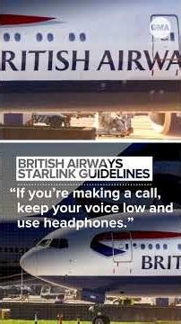 British Airways to allow in-flight video and voice calls